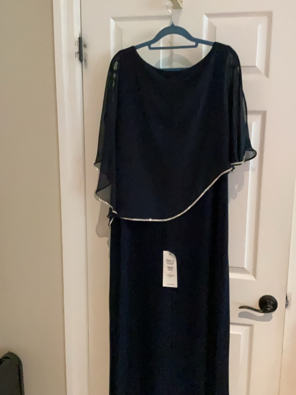 NWT LAURA PLUS ELEGANT NAVY BLUE DRESS SIZE 16